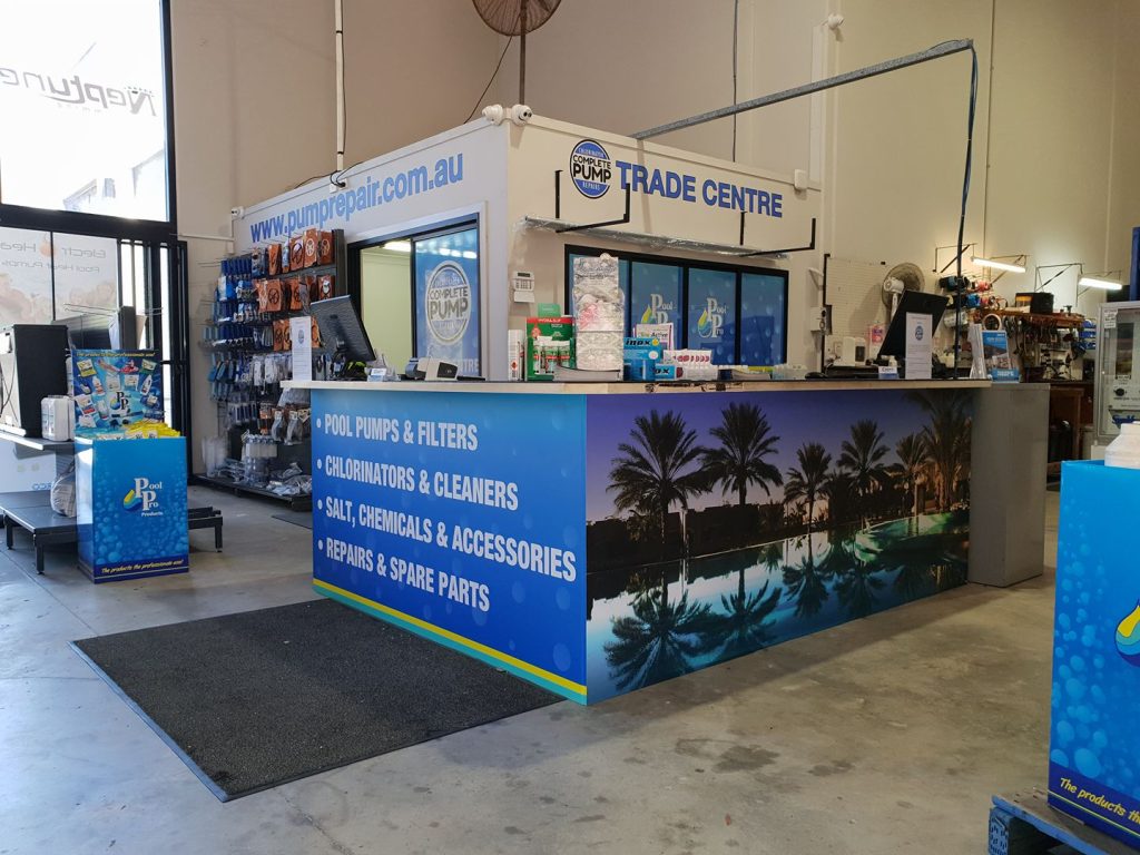 Complete Pump and Chlorinator Repairs workshop